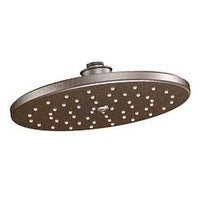 Oil rubbed bronze one-function 10" diameter spray head eco-performance showerhead