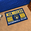 MLB - Milwaukee Brewers Uniform Rug - 19in. x 30in.