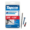 Tapcon 1-3/4 in. L Star Flat Head Concrete Screws 75 pk