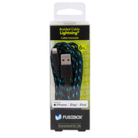 Fusebox Lightning to USB-C Cable 6 ft. Black