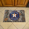 MLB - Houston Astros Camo Camo Rubber Scraper Door Mat