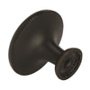 Amerock Natures Splendor Round Cabinet Knob 1-5/16 in. D 1-1/16 in. Oil Rubbed Bronze 1 pk