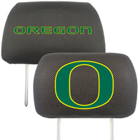 University of Oregon Embroidered Head Rest Cover Set - 2 Pieces