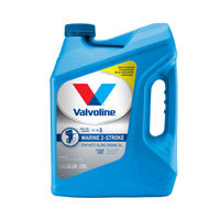 Valvoline 773735 1 Gallon 2 Cycle Outboard Marine Engine Oil (Pack of 3)