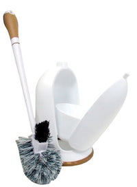 Quickie Home Pro 3.5 In. W Plastic/Rubber Brush And Caddy