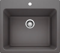 Liven Dual Mount Laundry Sink  - Cinder