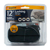 CargoLoc 12 ft. L Black Lashing Strap 167 lb 2 pk