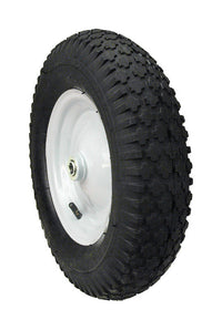 MaxPower 8 in. D X 15 in. D 300 lb. cap. Centered Wheelbarrow Wheel Rubber 1 pk