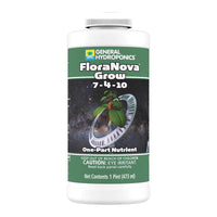 General Hydroponics FloraNova Grow All Plant 7-4-10 Plant Fertilizer 1 pt