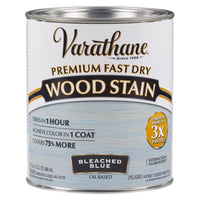 Varathane Semi-Transparent Gloss Bleached Blue Oil-Based Urethane Modified Alkyd Wood Stain 1 qt