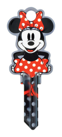 Hillman Disney Minnie House/Padlock Universal Key Blank Double (Pack of 5).