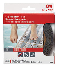 3M Safety-Walk Gray Anti-Slip Tape 1 in. W X 15 ft. L