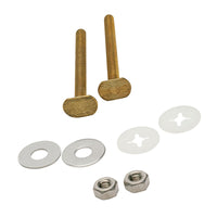 Fluidmaster Bowl to Floor Bolts Brass