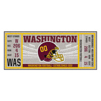 NFL - Washington Redskins Ticket Runner Rug - 30in. x 72in.