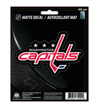 NHL - Washington Capitals Matte Decal Sticker