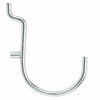 National Hardware Zinc Plated Steel 1-1/2 in. Single Hook (Pack of 6)