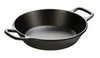 Lodge Cast Iron Dual Handle Pan 8 in. Black