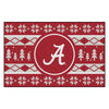 University of Alabama Holiday Sweater Rug - 19in. x 30in.