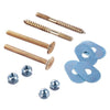 PlumbCraft Toilet Bolt and Screw Set