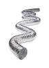 Deflect-O 240 in. L X 6 in. D Silver/White Aluminum Vent Hose