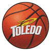 University of Toledo Basketball Rug - 27in. Diameter