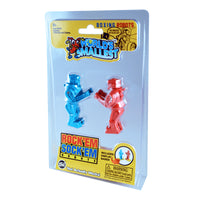 Super Impulse World's Smallest Rock'em Sock'em Robots Plastic Red and Blue 4 pc.