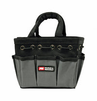 McGuire Nicholas 4 in. W x 6 in. H Black Polyester 8-Pocket Tool Bag