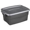 Rubbermaid Roughneck 7 in. H X 10.3 in. W X 15.687 in. D Stackable Storage Box (Pack of 12)