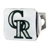 MLB - Colorado Rockies Metal Hitch Cover