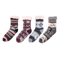 Muk Luks Women's Cabin Socks Assorted Assorted (Pack of 36)