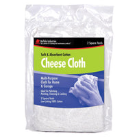 Buffalo Cotton Cheese Cloth 2 yd W X 2 yd L 1 pk