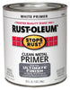 Rust-Oleum Stops Rust White Flat Oil-Based Alkyd Primer 1 qt (Pack of 2)