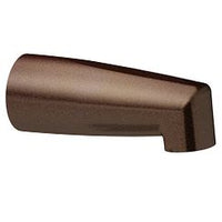 Oil rubbed bronze nondiverter spouts