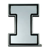 University of Illinois 3D Chromed Metal Emblem