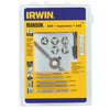 Irwin Hanson High Carbon Steel SAE Tap and Die Set 5/8 in. 12 pc