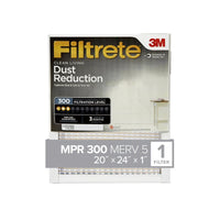 3M Filtrete 20 in. W x 24 in. H x 1 in. D 7 MERV Pleated Air Filter (Pack of 4)