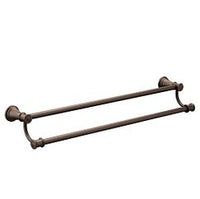 OIL RUBBED BRONZE 24" DOUBLE TOWEL BAR