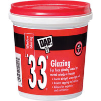 Dap White Glazing Compound 0.5 Pt.