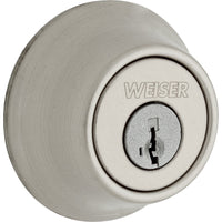 GDC9471 15 WS K4 B 6LR2 1-Cyl Deadbolt - Satin Nickel