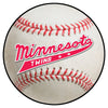 MLB - Minnesota Twins Retro Collection Baseball Rug - 27in. Diameter - (1978)