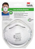 3M N95 Lawn and Garden Disposable Respirator White 2 pk