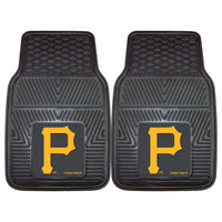 MLB - Pittsburgh Pirates Heavy Duty Car Mat Set - 2 Pieces