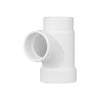 Charlotte Pipe Schedule 40 2 in. Hub X 1-1/2 in. D Hub PVC Sanitary Tee 1 pk