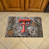 Texas Tech University Camo Rubber Scraper Door Mat