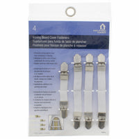 4PK WHT Cover Fastener