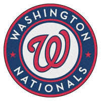 MLB - Washington Nationals White Roundel Rug - 27in. Diameter