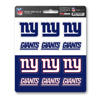 NFL - New York Giants 12 Count Mini Decal Sticker Pack