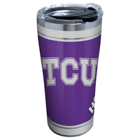 Tervis Collegiate 20 oz TCU Horned Frogs Purple/Silver BPA Free Tumbler with Lid