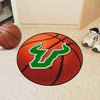 University of South Florida Basketball Rug - 27in. Diameter