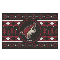 NHL - Arizona Coyotes Holiday Sweater Rug - 19in. x 30in.